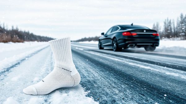 Faites face à l'aquaplaning grâce aux chaussettes polaires Show'7